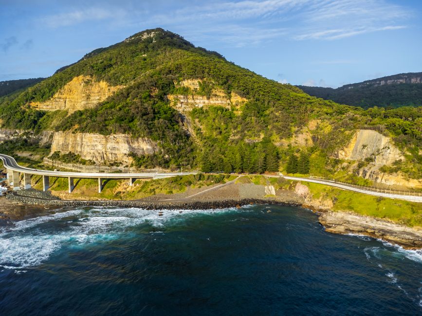 Princes Highway upgrades improve Wollongong's southern connections to the South Coast