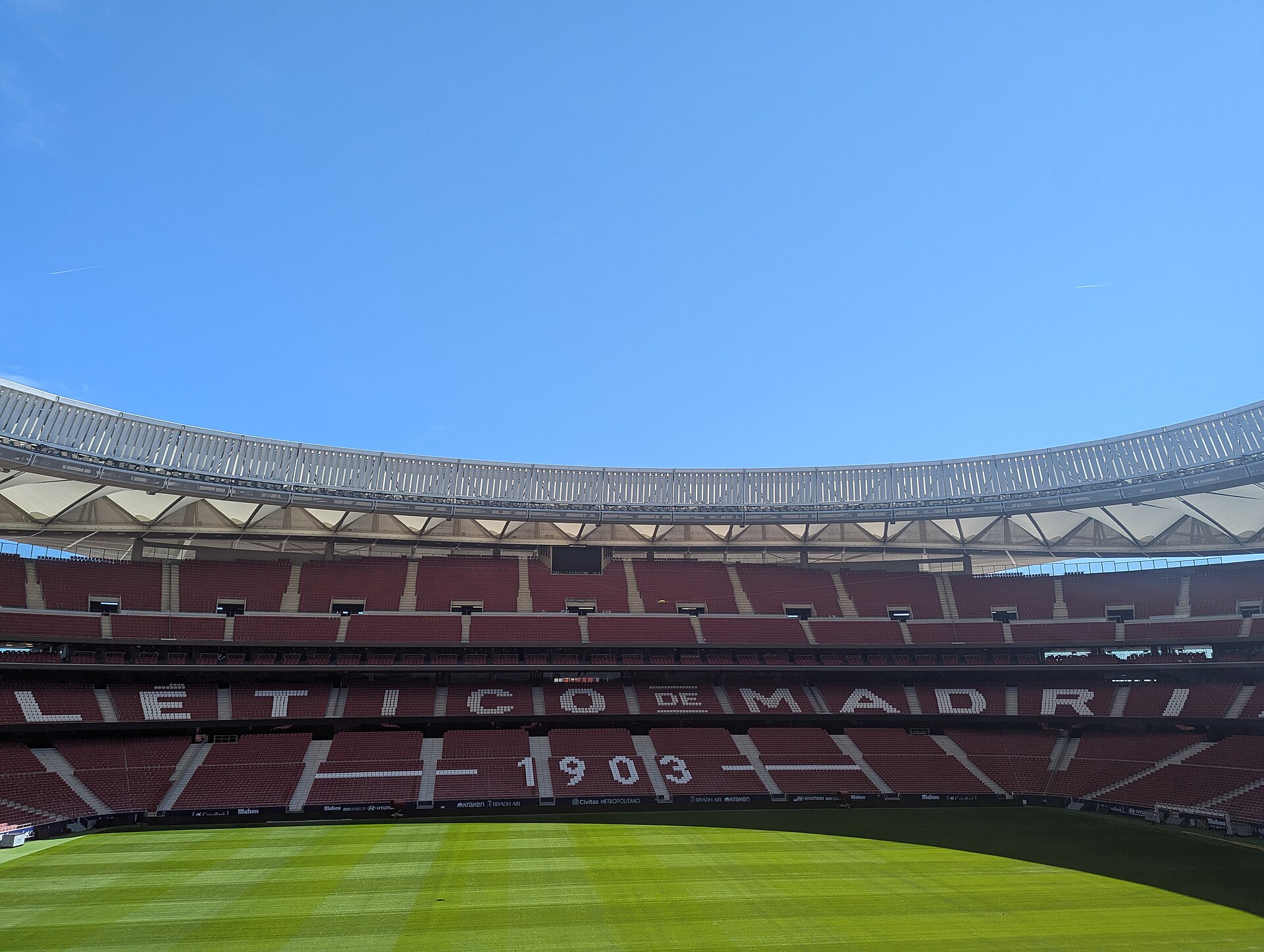 Visita al Estadio Metropolitano: tour del Atlético de Madrid