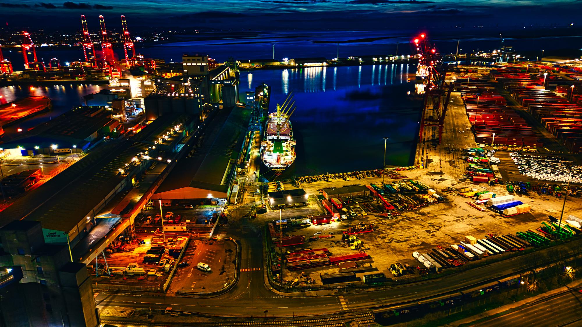 Liverpool Docks Navigate Global Supply Chain Chaos and Shipping Disruptions