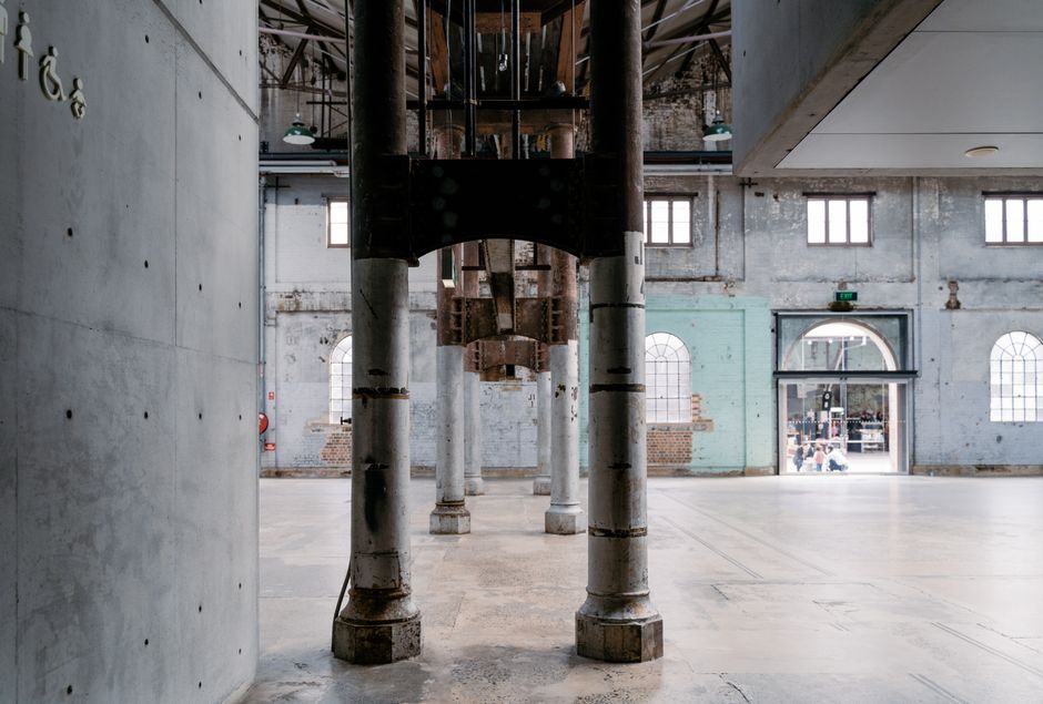 Wollongong transforms steel mills into artist studios
