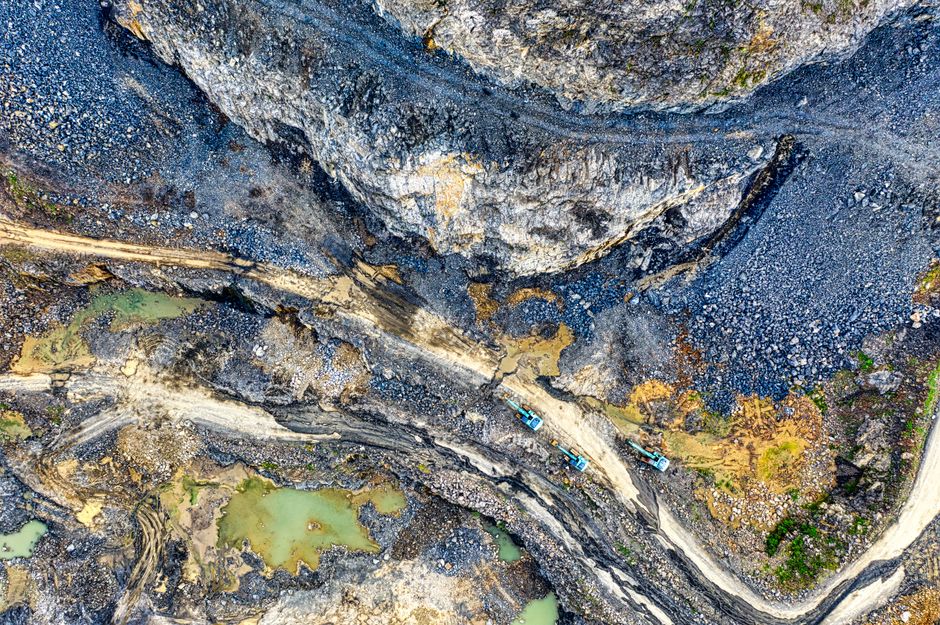 Drone LiDAR Stockpile Measurement Sydney Quarries