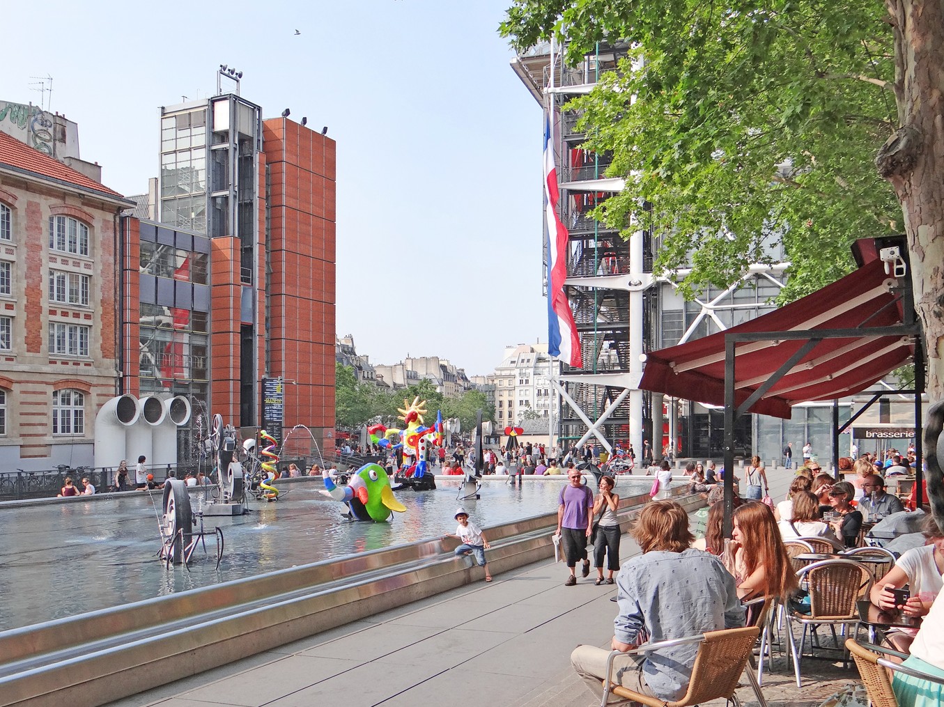 Centre Pompidou is closed for a major renovation